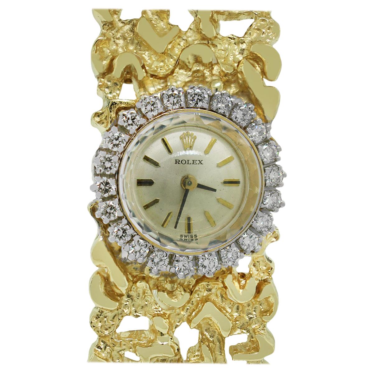 Rolex 14 Karat Vintage Ladies Watch