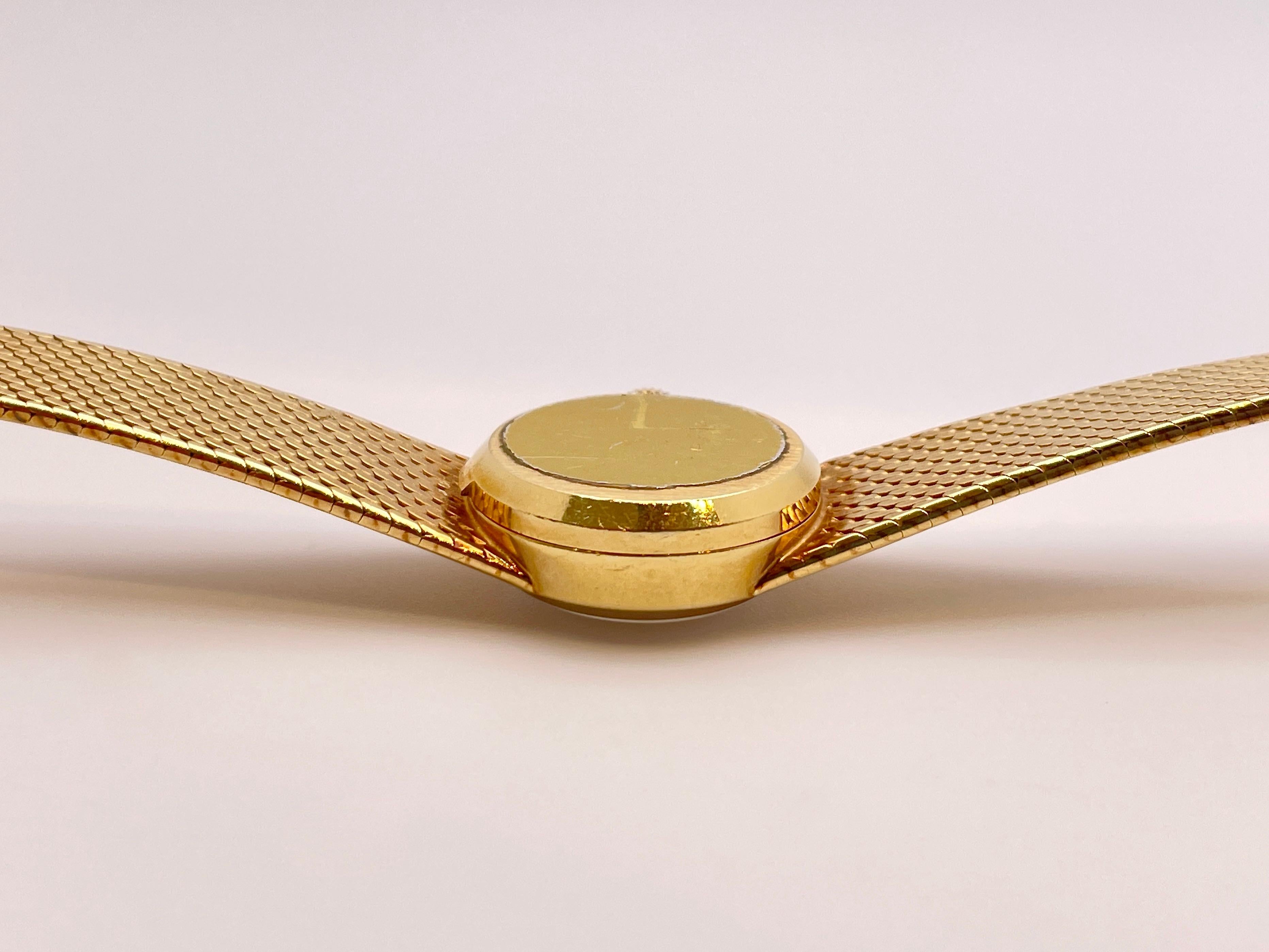 Rolex Women's Winding Watch 14K Yellow Gold For Sale 9