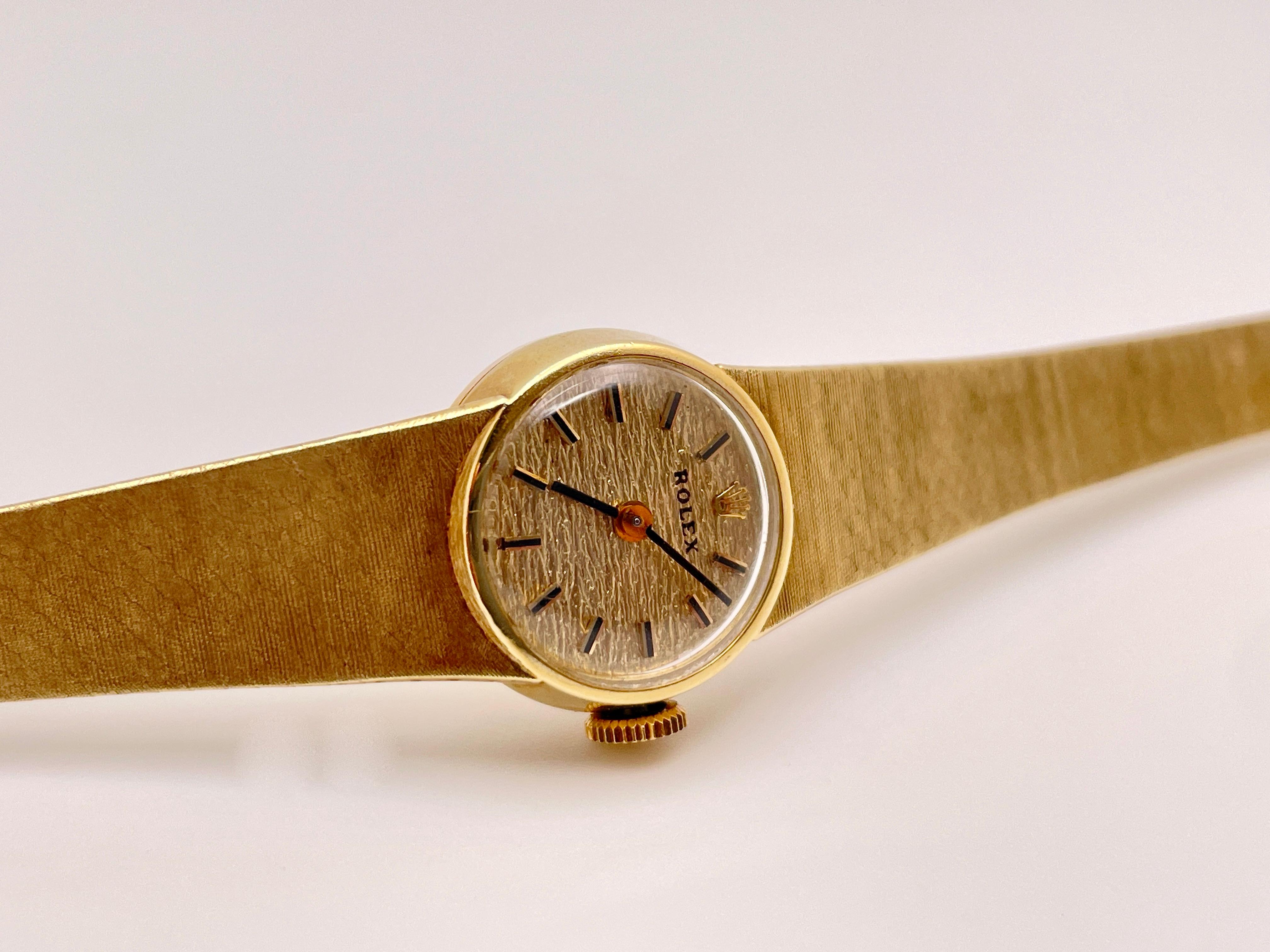 rolex gold watch women