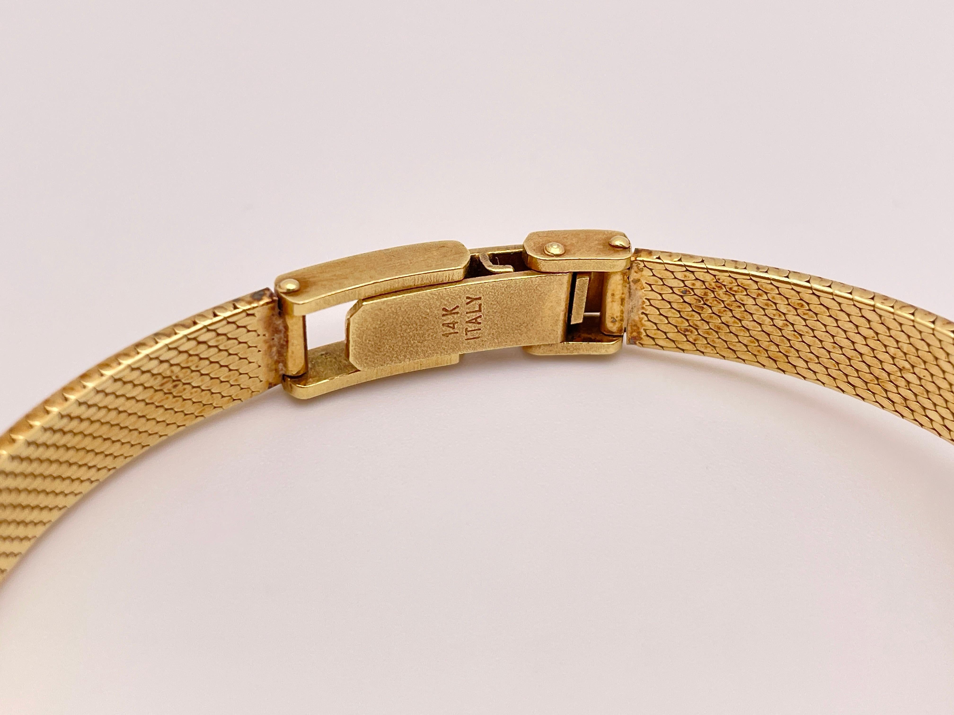 Rolex Women's Winding Watch 14K Yellow Gold For Sale 5