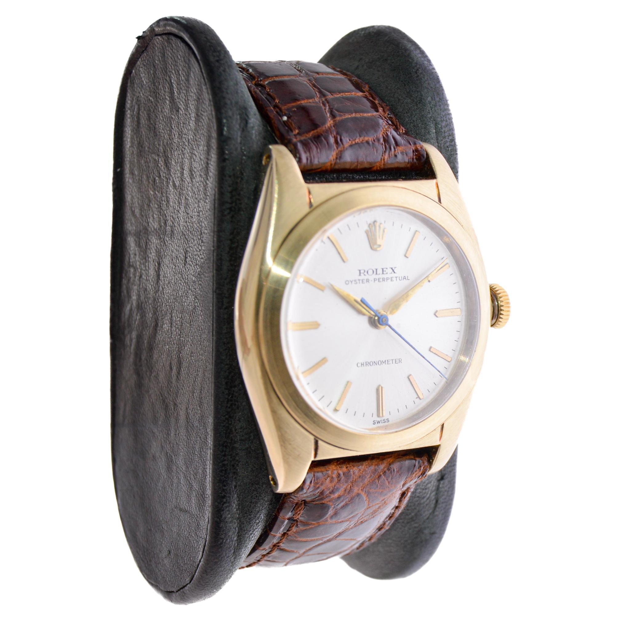 FABRIK / HAUS: Rolex Watch Company
STIL / REFERENZ: Oyster Perpetual 