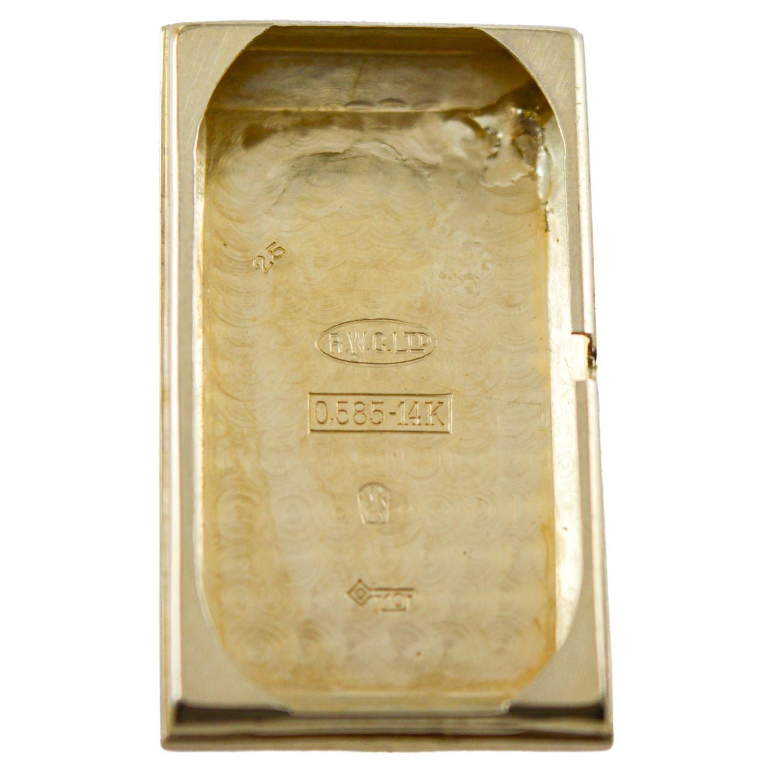 Rolex 14Kt Prince with rare Black Dial Hand Made Case and Movement circa 1940's For Sale 8
