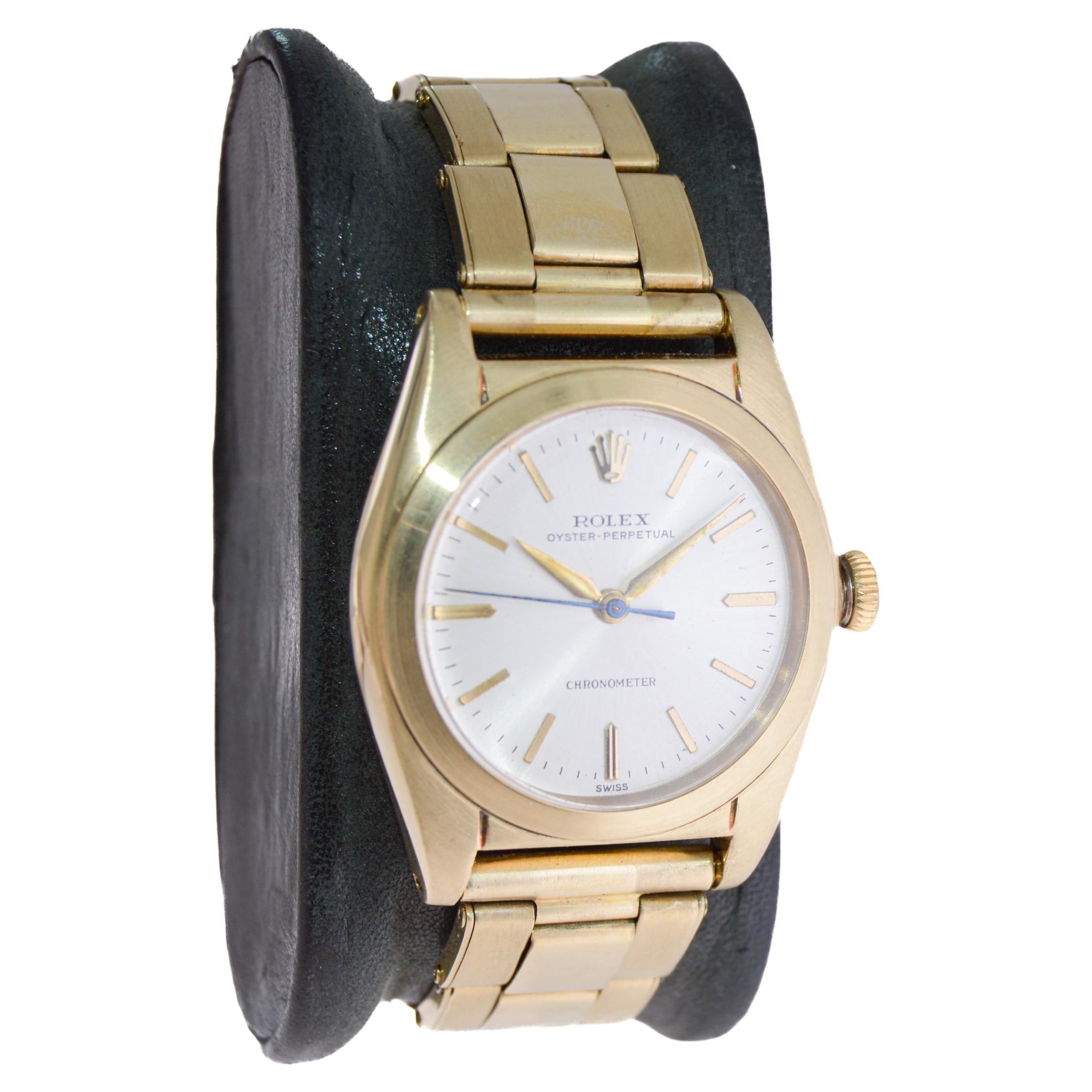 FABRIK / HAUS: Rolex Watch Company
STIL / REFERENZ: Oyster Perpetual 