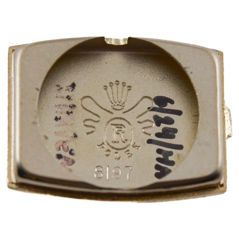 Orologio da donna Rolex con bracciale in oro massiccio 14Kt del 1960 circa con documenti originali 11