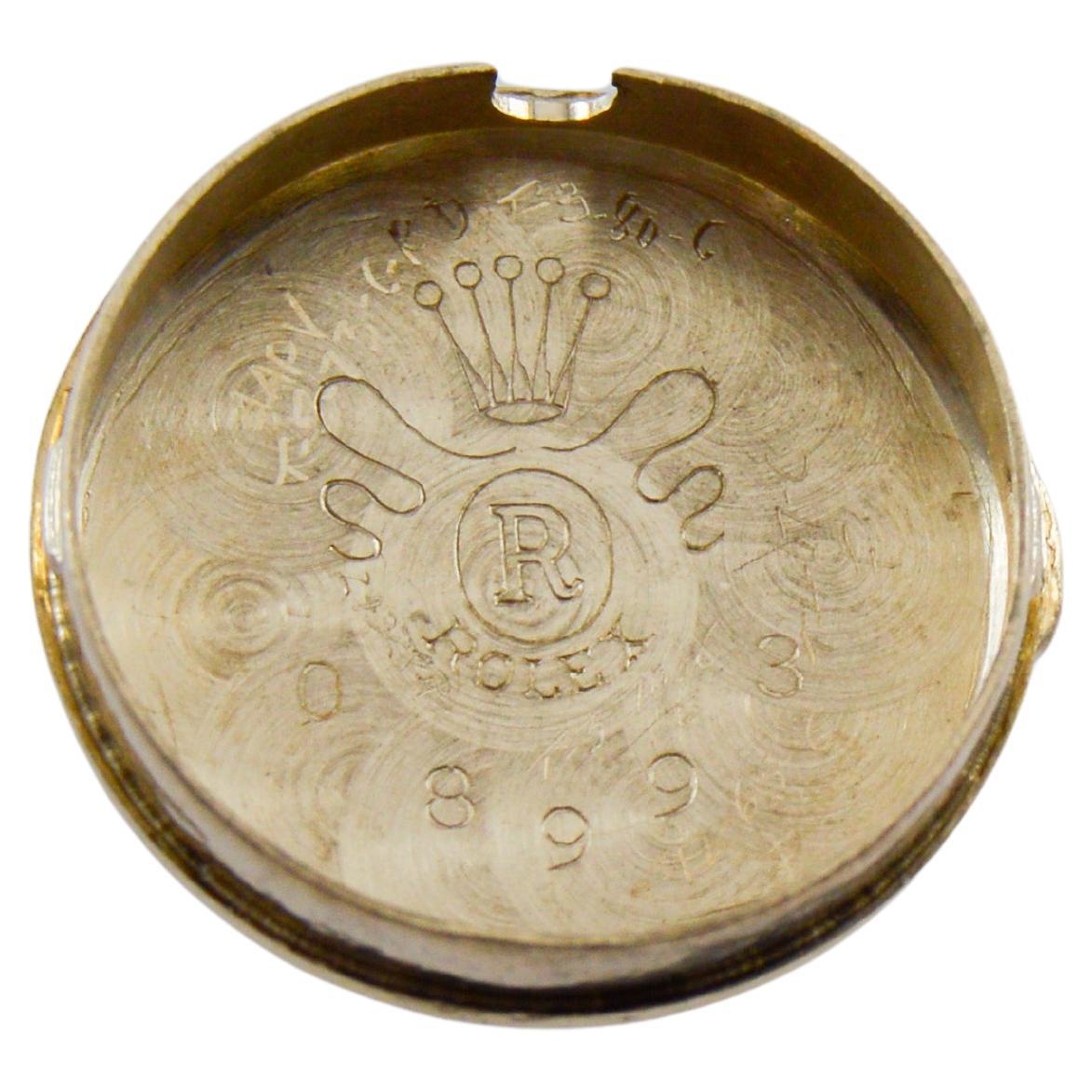 Rolex 14Kt Solid Gold Ladies Dress Watch circa 1960's in vendita 5