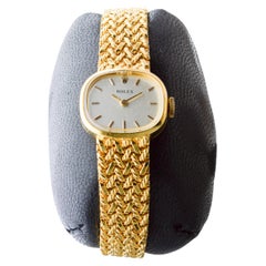 Rolex 14Kt Solid Gold Ladies Dress Watch circa 1960's
