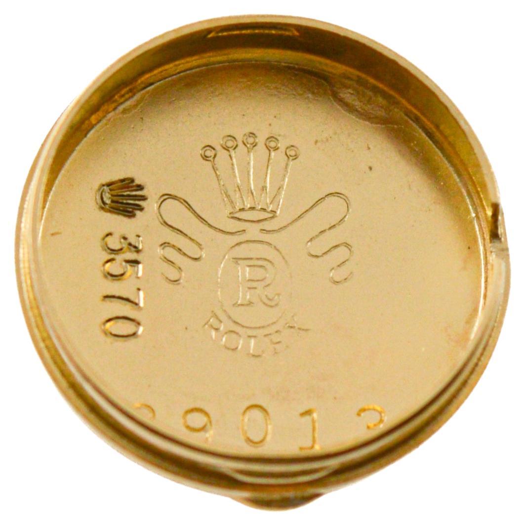 Rolex 14Kt Solid Gold Ladies Dress Watch For Sale 11