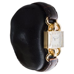 Rolex 14Kt Solid Yellow Gold Ladies Art Deco Watch circa 1954