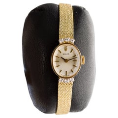 Rolex 14Kt Solid Yellow Gold Ladies Dress Watch