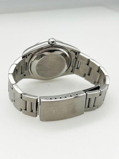 Rolex Date 15200 Black Dial Diamond Bezel Stainless Steel