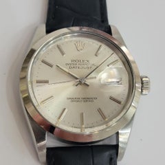 Rolex 16000 Oyster Perpetual Datejust Mens 36mm 1980s Vintage Automatic RA762C