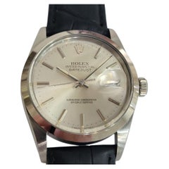 Rolex 16000 Oyster Perpetual Datejust Mens 36mm 1980s Vintage Automatic RA762C