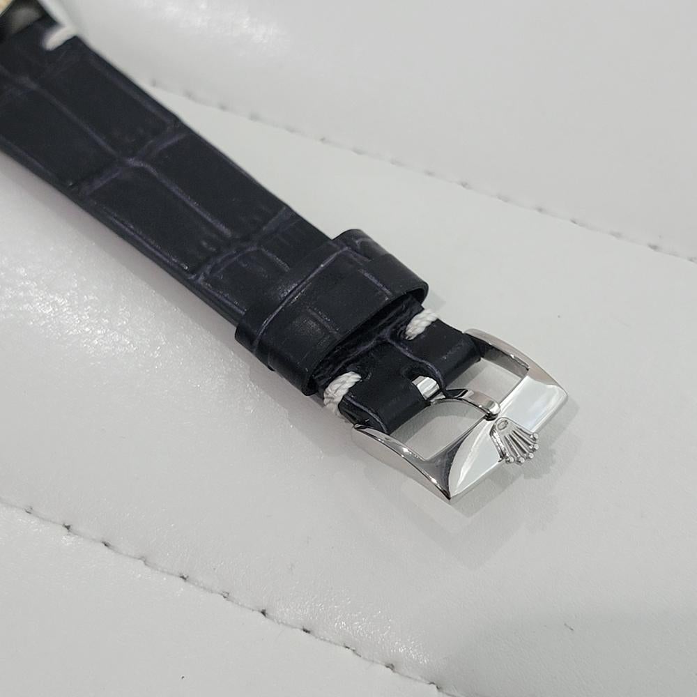Rolex 16013 Datejust 36mm 18k SS Mens Diamond MOP Dial Automatic 1980s RA554B For Sale 4