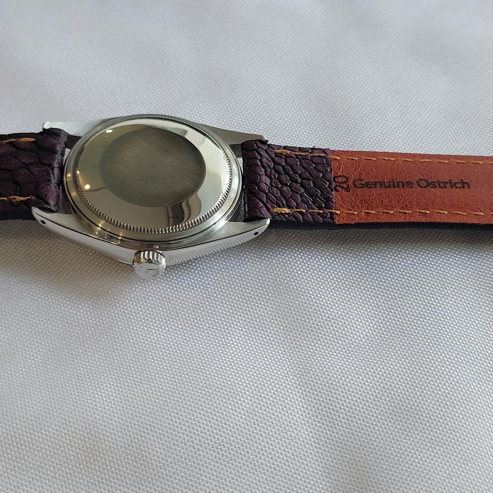 Rolex 16014 Datejust 36mm 18k White Gold SS Mens Automatic 1970s Vintage RA613 For Sale 6