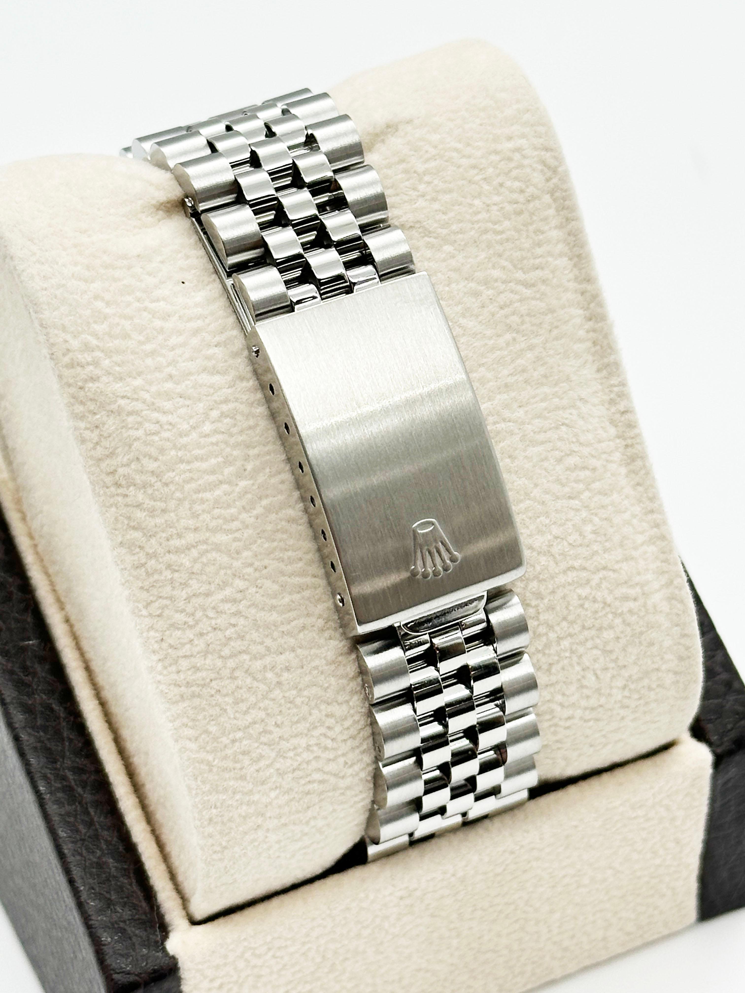 Rolex 16030 Datejust 36mm Silver Dial Stainless Steel Jubilee Band 1