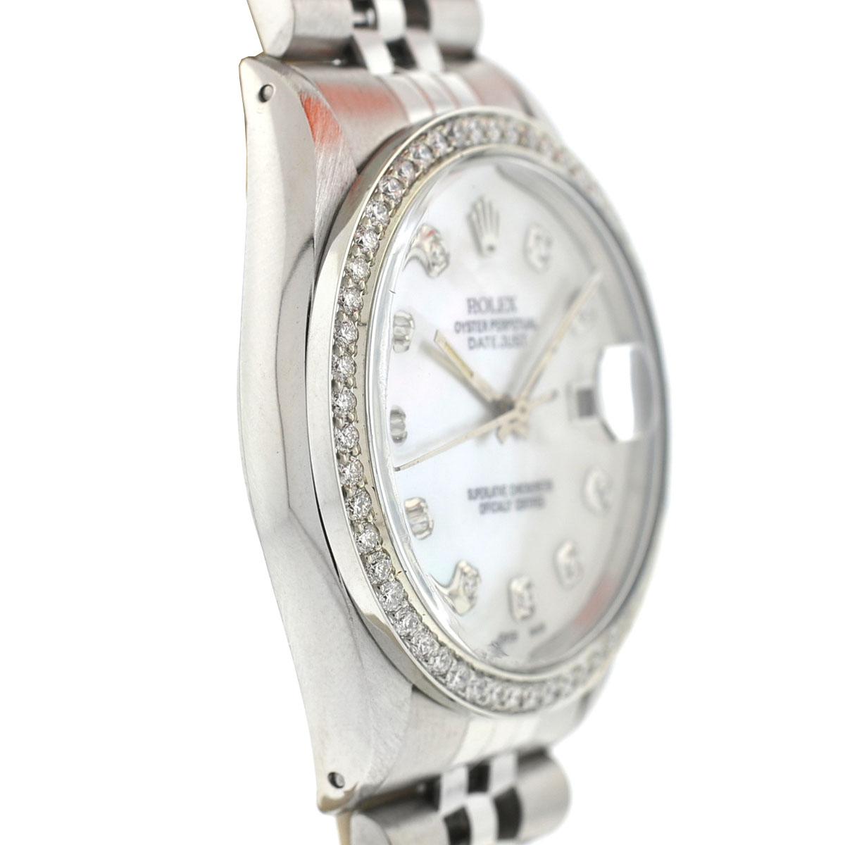 Rolex 16030 Datejust Stainless Steel Jubilee Bracelet Automatic Watch im Zustand „Hervorragend“ in Boca Raton, FL