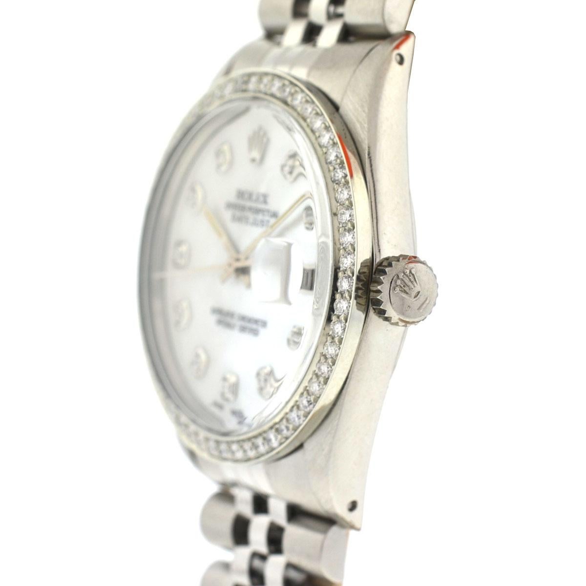 Rolex 16030 Datejust Stainless Steel Jubilee Bracelet Automatic Watch für Damen oder Herren