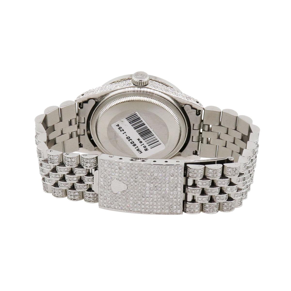 Round Cut Rolex 16030 Datejust Wristwatch
