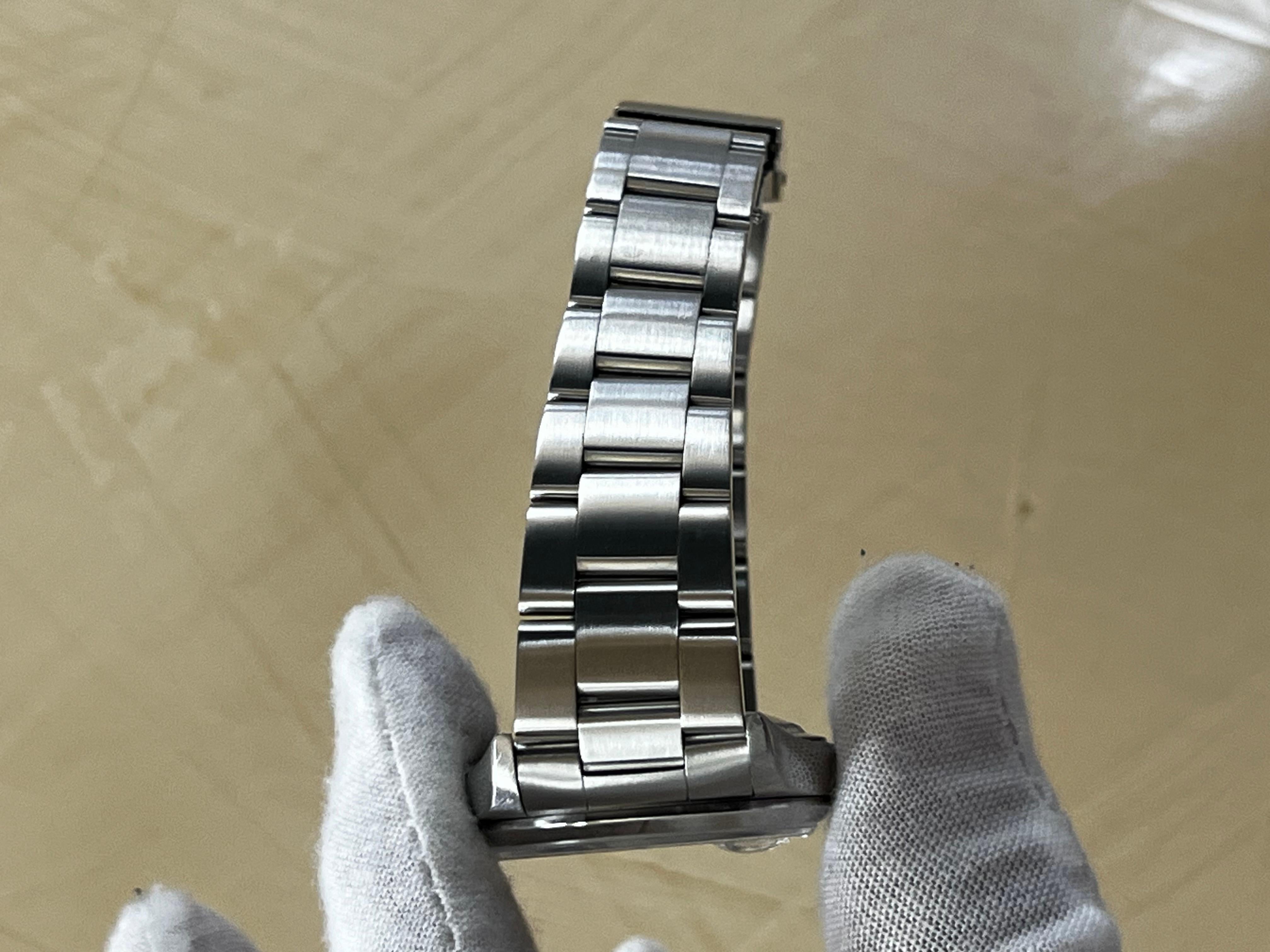 Rolex 16200 Datejust Blaues römisches Zifferblatt Edelstahl Box Papier 2004 4