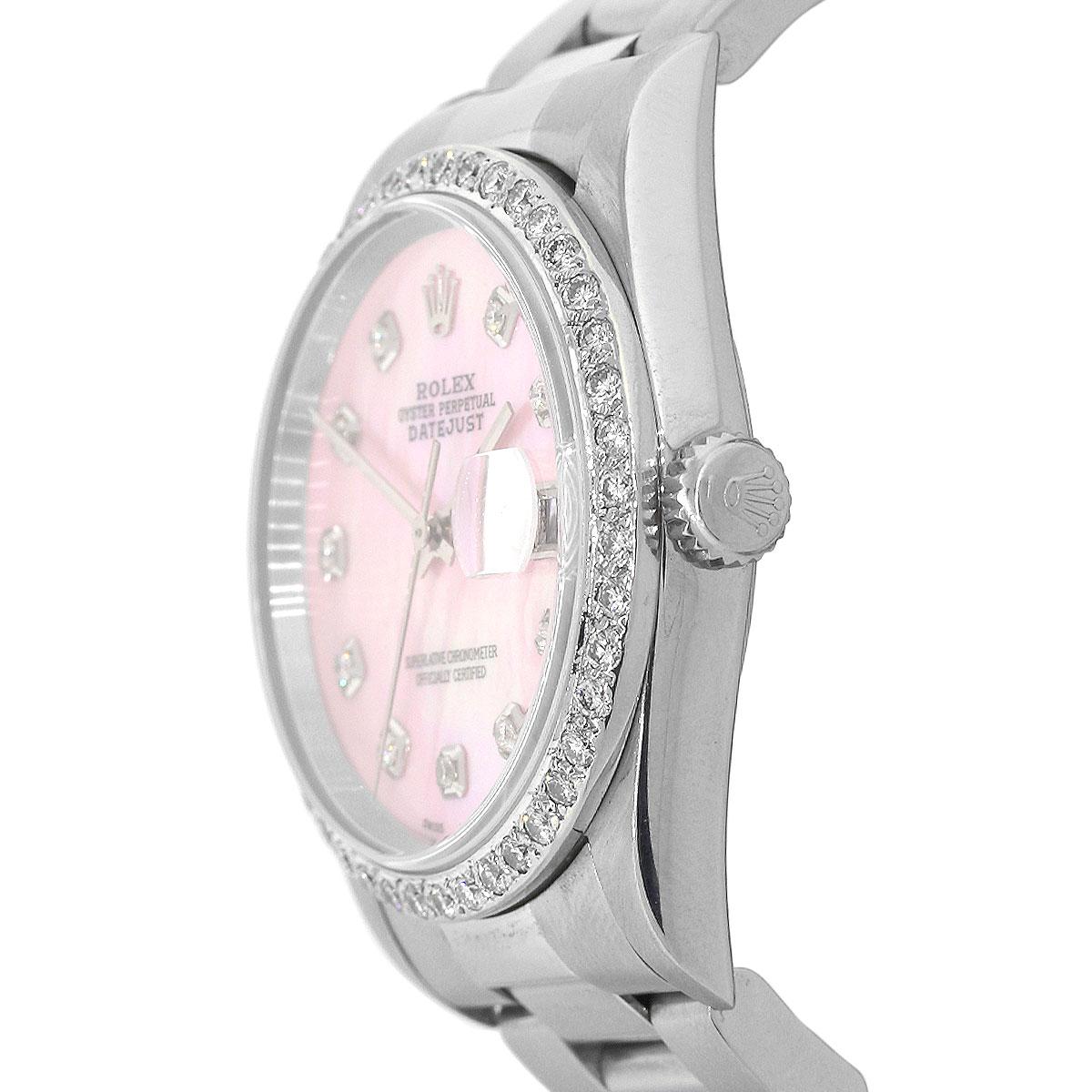 rolex pink mother of pearl dial