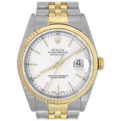 Rolex 16233 Datejust White Dial Jubilee Watch