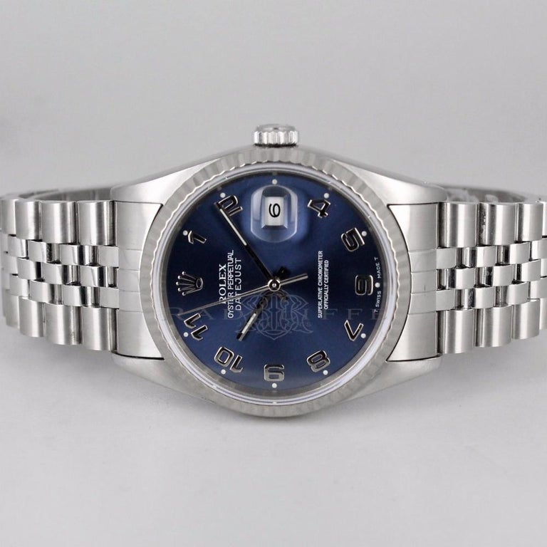 16234 blue dial