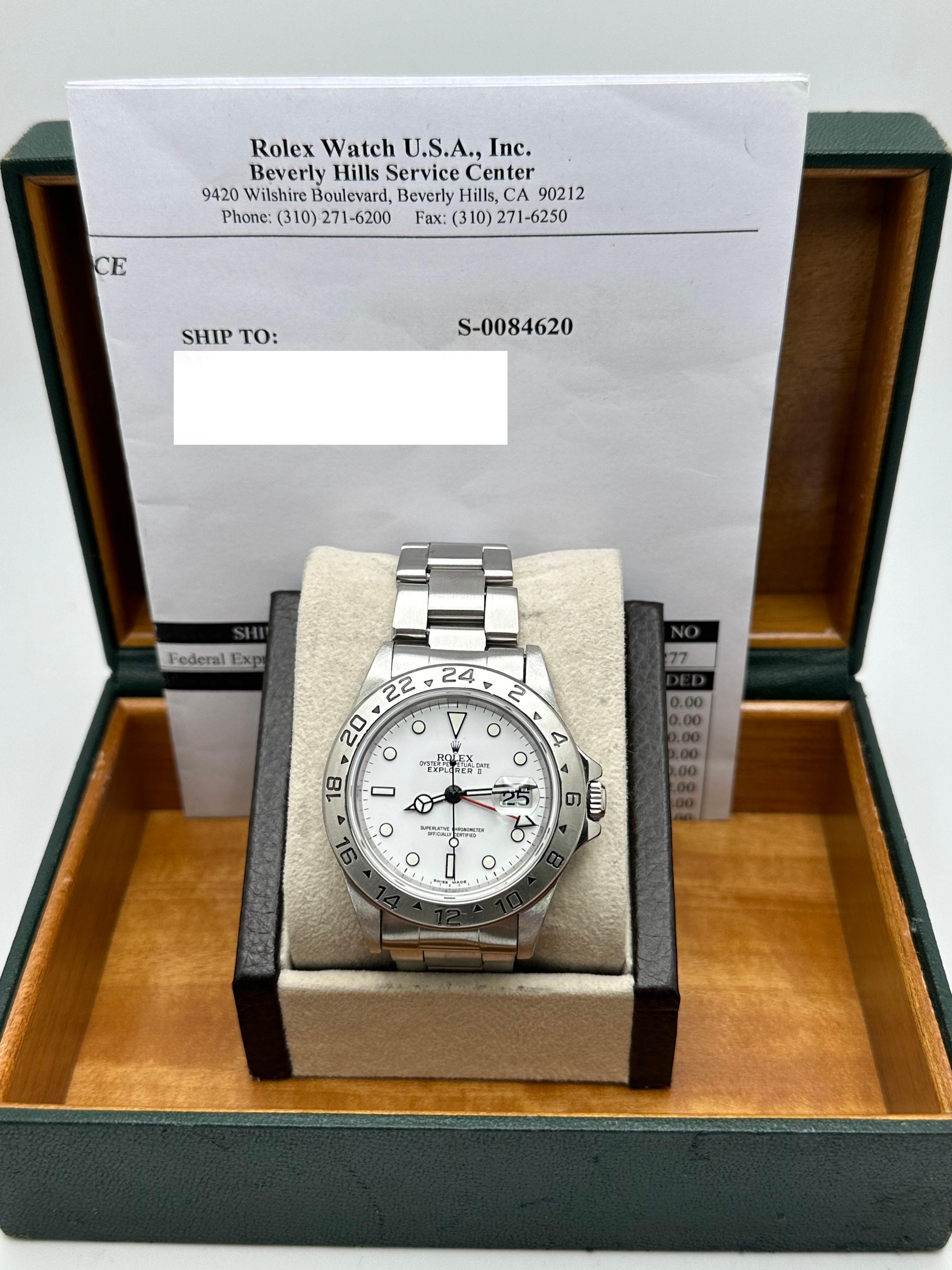 rolex explorer ii 16570