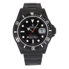 Rolex 16610 PVD All Black Submariner Watch