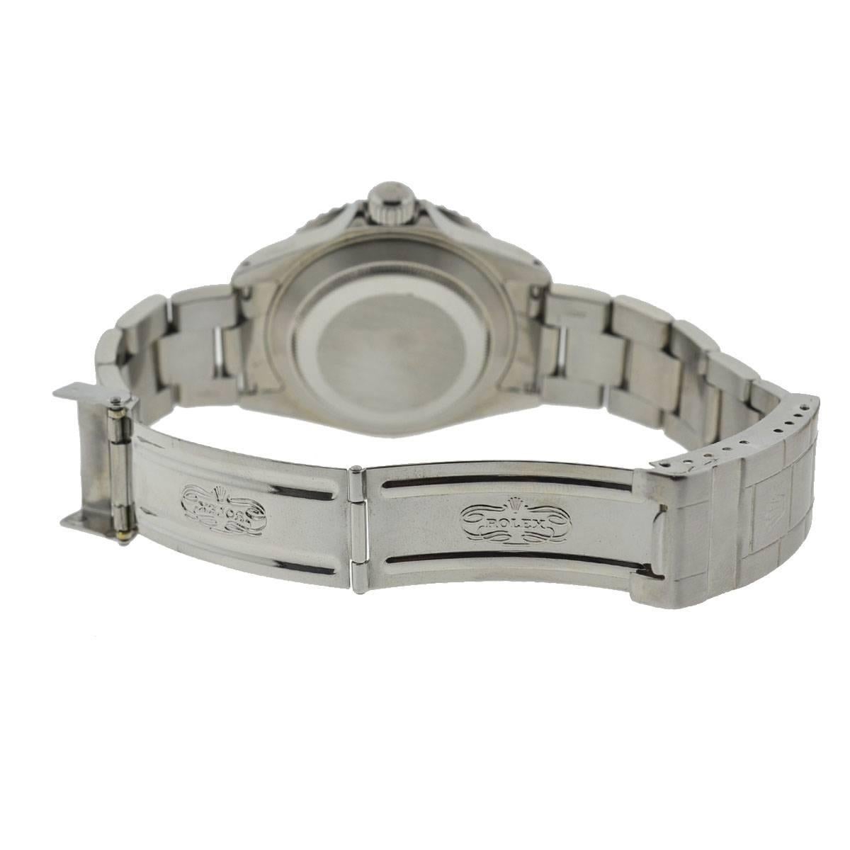 Men's Rolex 16610 Submariner Black Dial K Series Automatic Watch