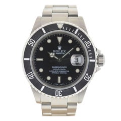 Rolex 16610 Submariner Black Dial K Series Automatic Watch