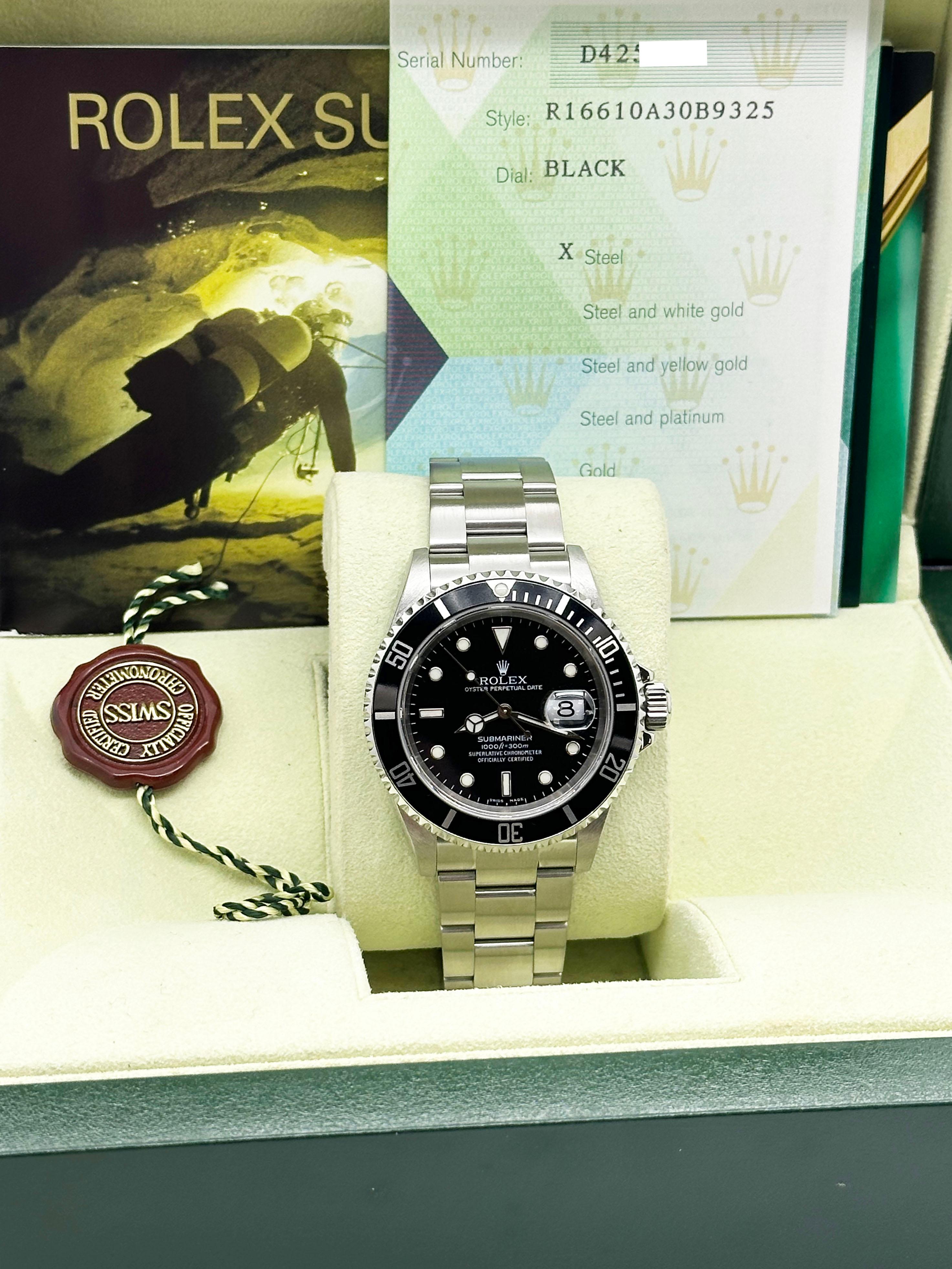 Stil Nummer: 16610



Seriennummer: D425***



Jahr: 2005

 

Modell: Submariner

 

MATERIAL des Gehäuses: Rostfreier Stahl 

 

Band: Rostfreier Stahl 

 

Lünette: Schwarzes Zifferblatt

 

Zifferblatt: Schwarzes Zifferblatt 

 

Gesicht: