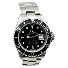 Rolex 16610 Submariner Date Esfera Negra Acero Inoxidable 2005 Caja Papel