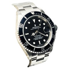 Rolex 16610 Submariner Date M Series Black Dial Stainless Steel 2007 Box Papers
