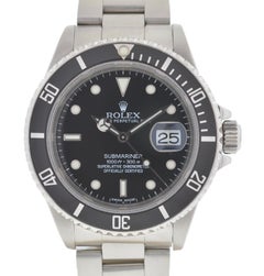 Rolex 16610 Submariner Stainless Steel Black Dial Automatic Watch