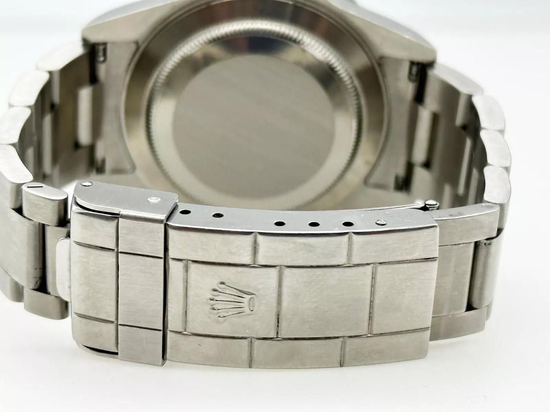 Rolex Kermit Submariner 16610V Ghiera Verde Quadrante Nero Scatola Inox 2007 in vendita 4
