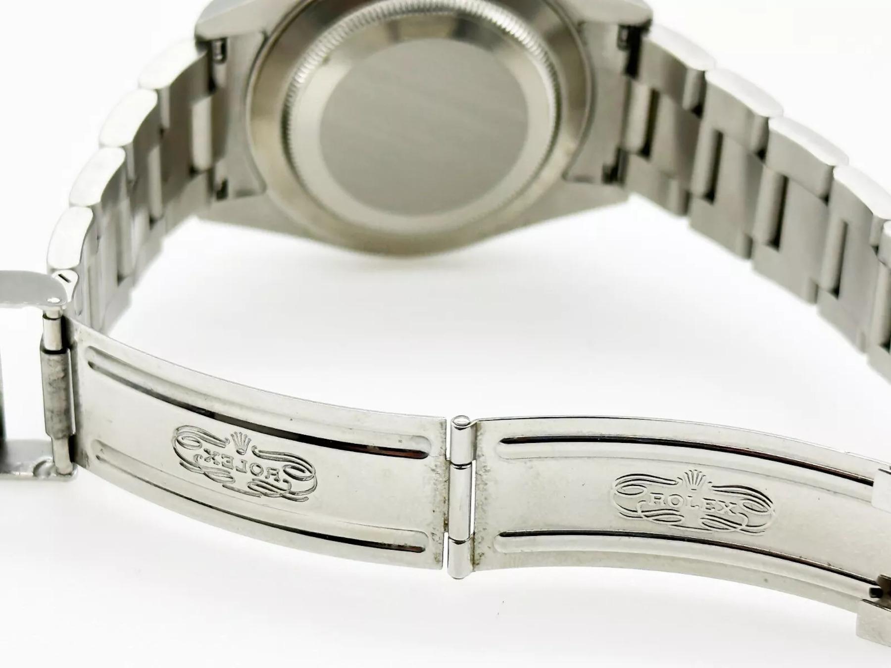 Rolex Kermit Submariner 16610V Ghiera Verde Quadrante Nero Scatola Inox 2007 in vendita 5