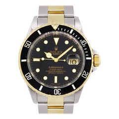 Used Rolex 16613 Submariner Wristwatch