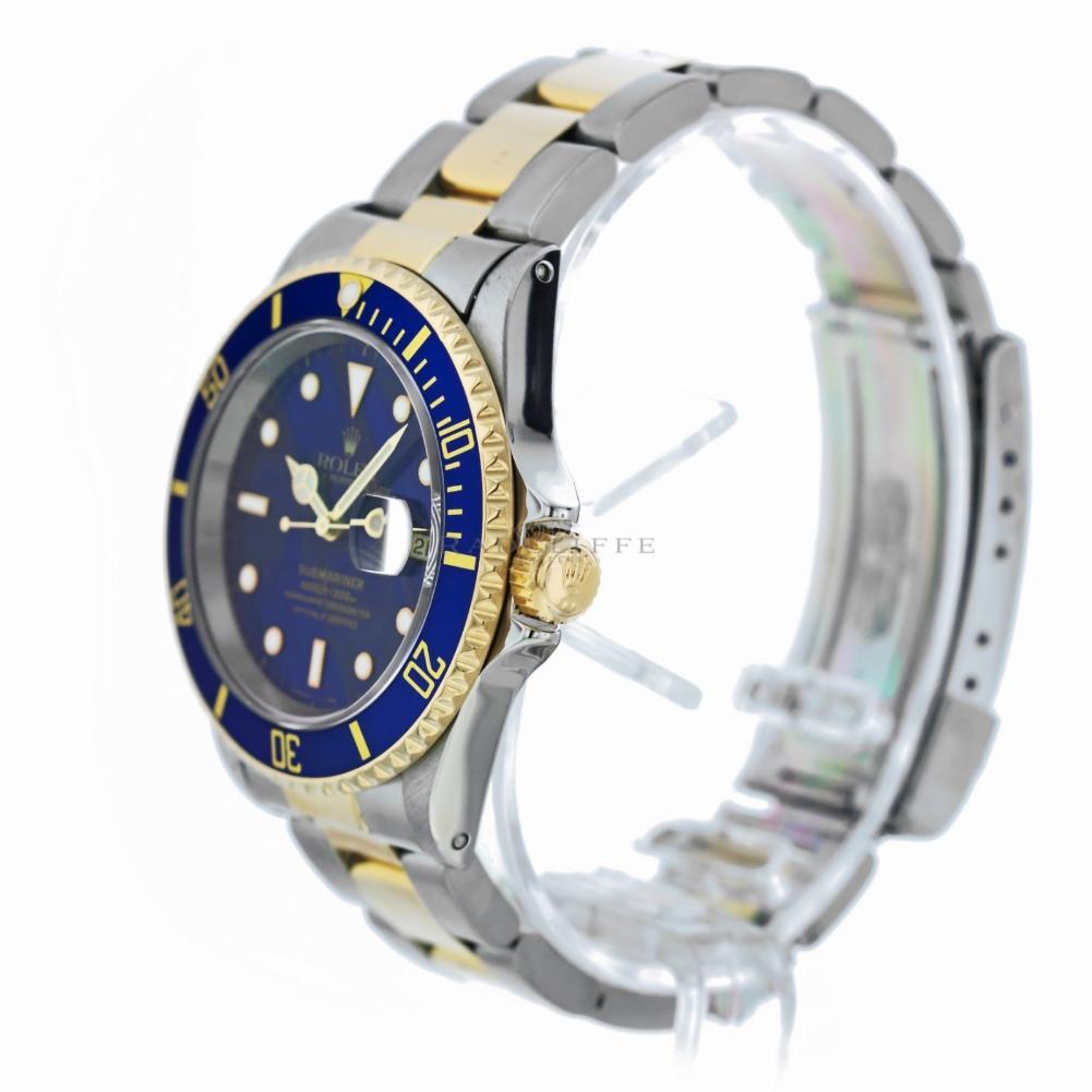 Rolex Submariner Reference #:16613. men's  steel and 14k gold, Rolex, Submariner  16613, automatic self wind. Verified and Certified by WatchFacts. 1 year warranty offered by WatchFacts.