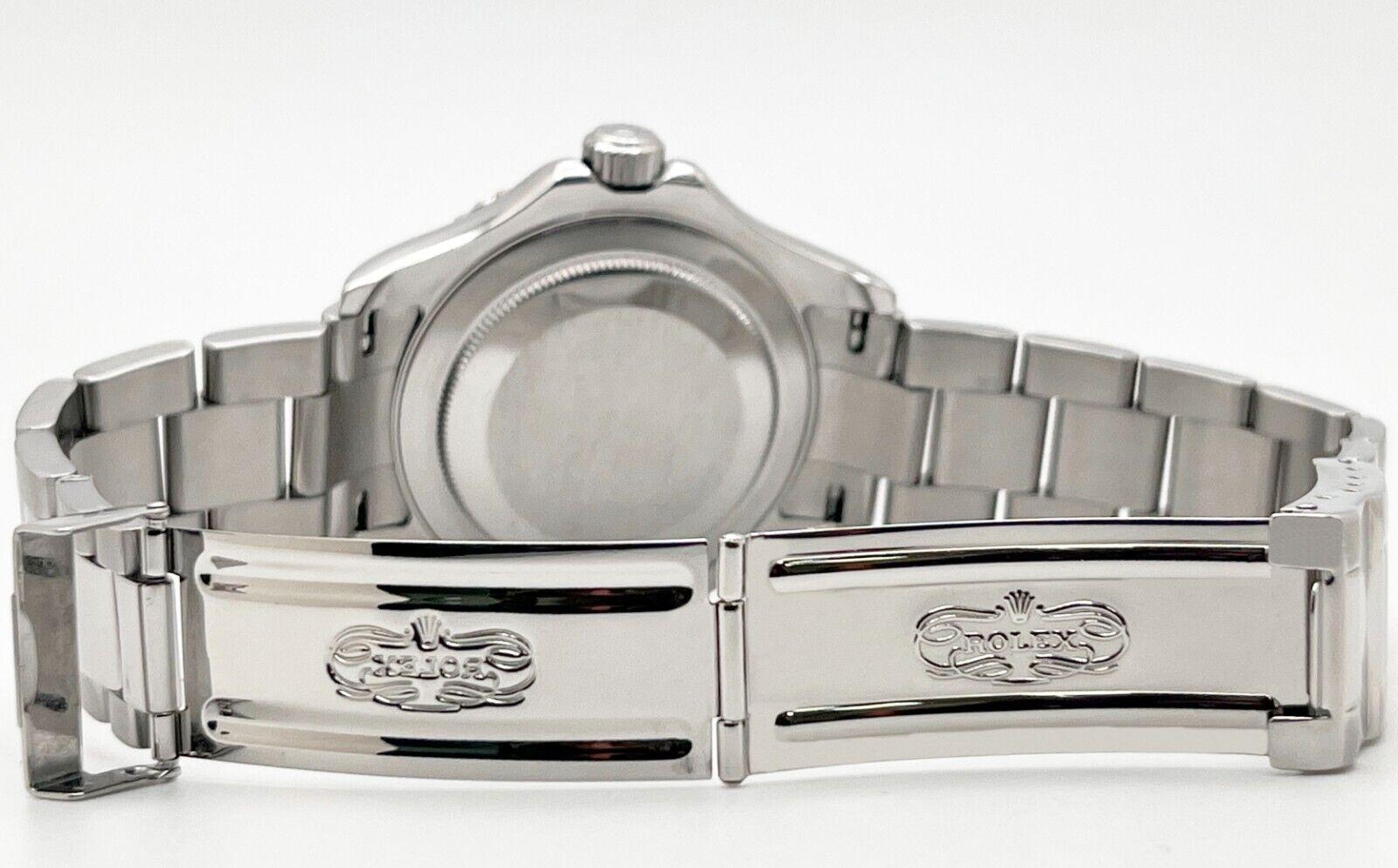 Rolex 16622 Yacht Master 40mm Platinum Dial Platinum Bezel Stainless Steel 2006 1