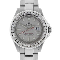 Rolex Stainless steel Yacht-Master Diamond Bezel Automatic Wristwatch ref 16622 