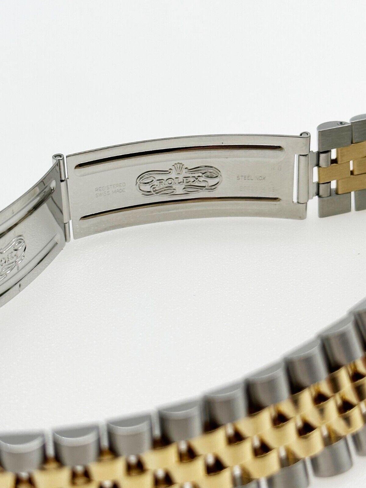 Rolex 16713 GMT Master II 18k Gelbgold Edelstahl Jubiläumsring aus Edelstahl 4