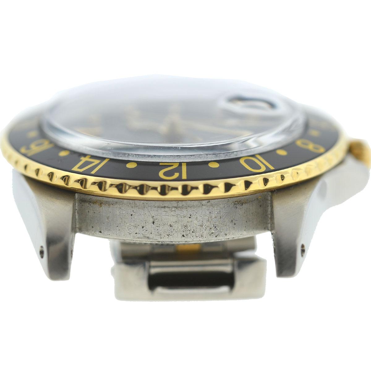 Rolex 16753 Nipple Dial Two-Tone GMT-Master Jubilee Bracelet Watch 1