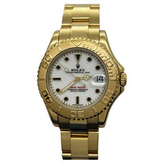 Rolex 168628 Yacht Master Midsize 35mm 18K Yellow Gold Rolex Box