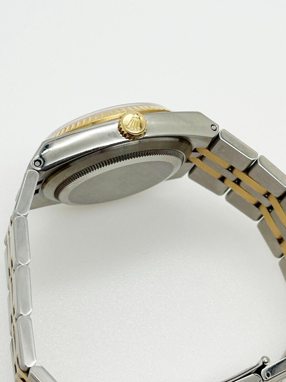 Rolex 17013 Oysterquartz Montre Oysterquartz en or jaune 18 carats et acier inoxydable Pour hommes en vente
