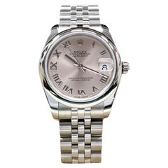 Used Rolex 178240 Datejust Midsize 31mm Pink Dial Stainless Steel Box Paper 2020