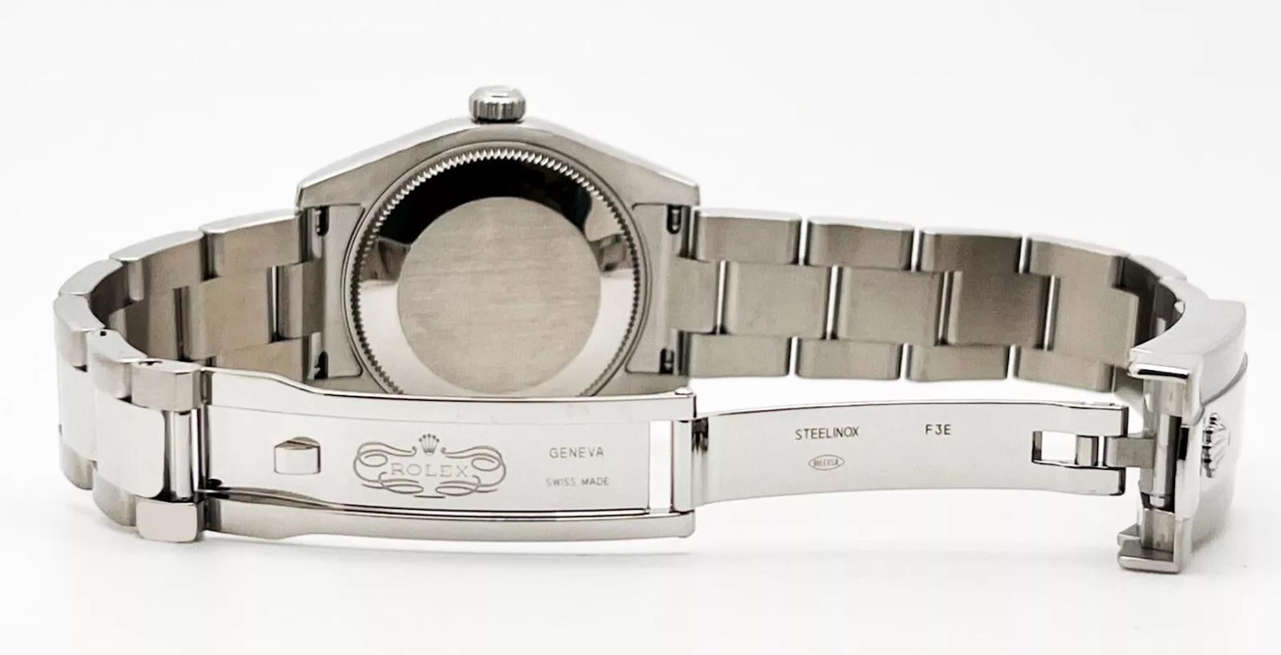 Rolex 178240 Datejust Midsize 31mm Rosa römisches Zifferblatt Edelstahl Box Papier 2020 1