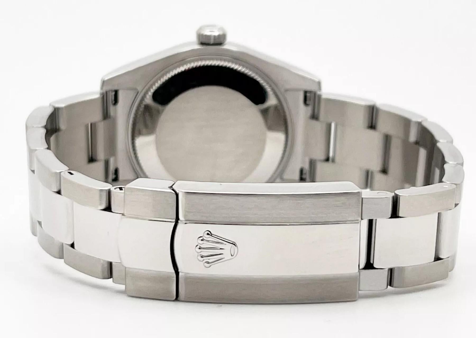 Rolex 178240 Datejust Midsize 31mm Rosa römisches Zifferblatt Edelstahl Box Papier 2020 4