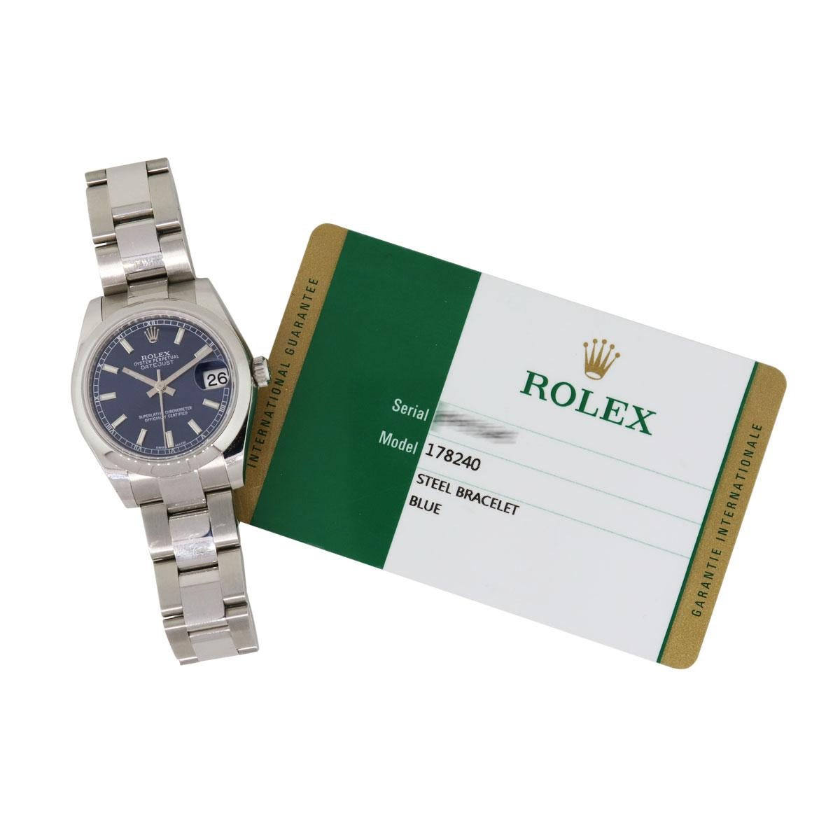 Rolex 178240 Datejust Watch 1