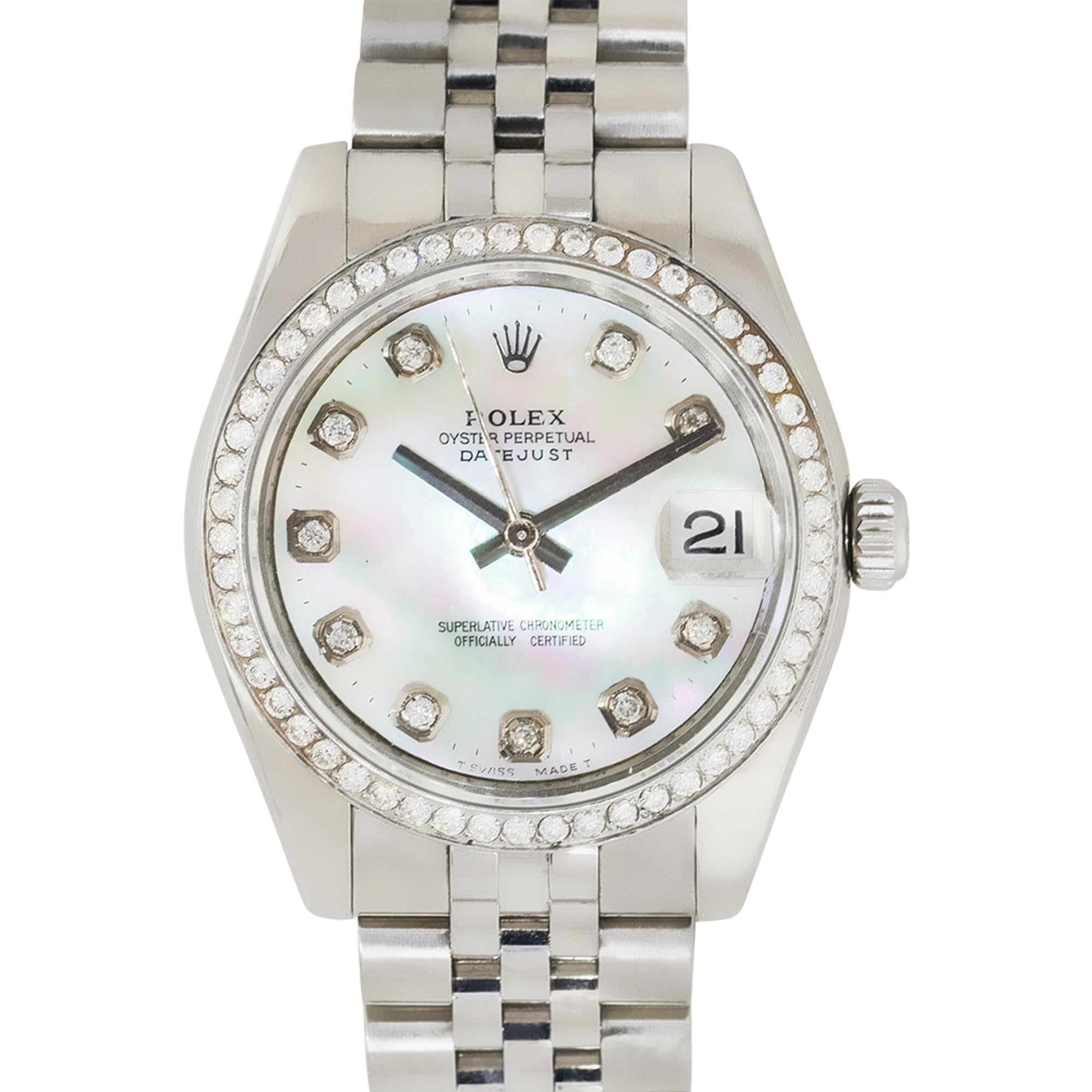 Brand: Rolex
Model: Datejust
Reference Number: 178274
Serial: 