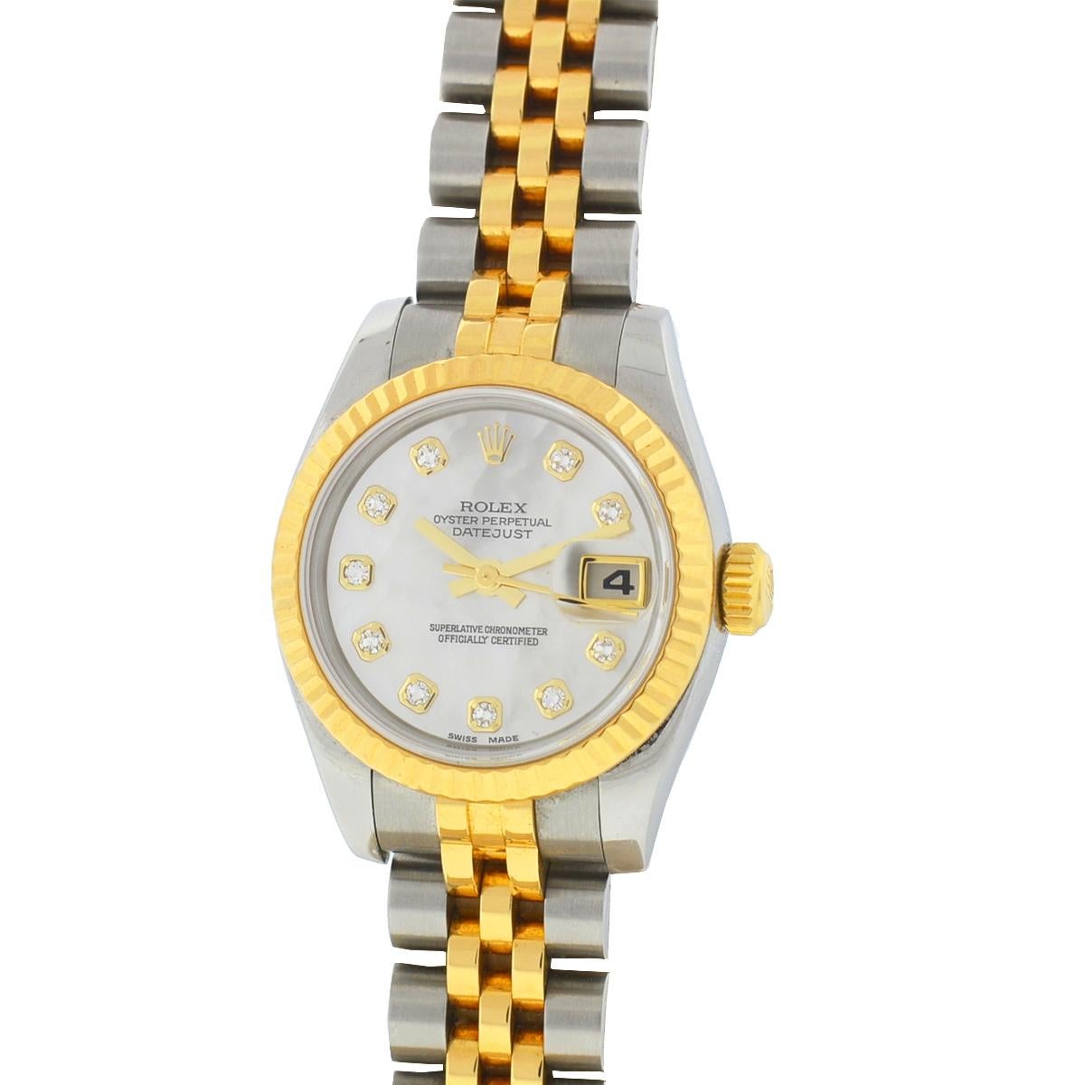rolex 179173 mother of pearl